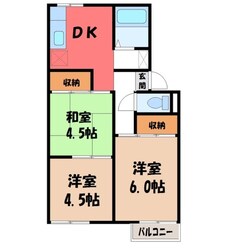 清水ハイツの物件間取画像